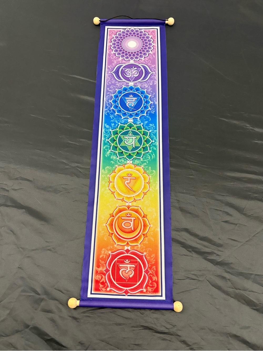 Mandala Arts Chakra Rainbow Banner